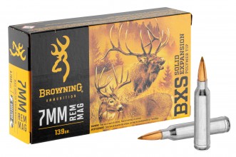 Browning 7mm Rem. Mag BXS 139 grains / 9 g