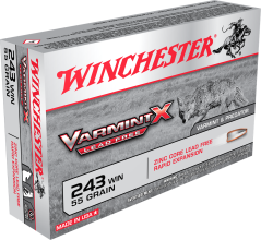 Photo BW2440.png Winchester Varmint-X Lead Free .243 Winchester 55 gr / 3.6 g