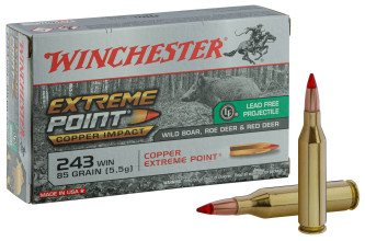 Winchester Extreme Point Copper Impact .243 ...