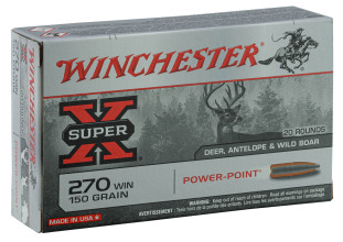 Photo BW2706-01.jpg Winchester Power Point .270 Win 130 gr / 8.4 g