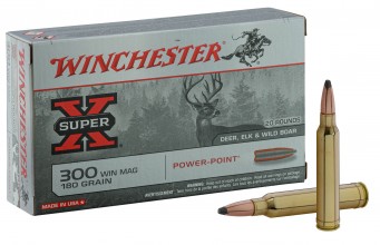 Winchester ammunition cal. 300 Win Mag - big hunt