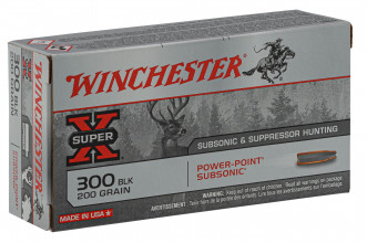 Photo BW3022-04 Cartouche Winchester Cal. 300 Black Out Subsonique