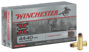 Munitions  Cal. 44-40 à percussion centrale Winchester