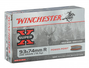 Winchester Power Point 9.3x74mm R 286 gr / 18.5 g