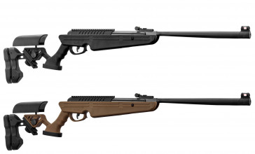 QUANTICO Break Barrel Air Rifle - Black and Coyote