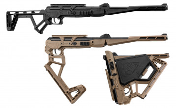 BlackBunker BM8 Black Air Rifle - 4.5mm - 19.9J