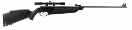 Photo CA332PCK-08 Beeman Bay Cat 4,5mm air rifles with 4x20 scope + pellets + targets