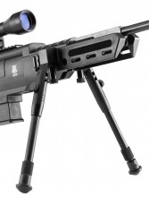 Photo CA38023-4 Carabine à air comprimé Black Ops type sniper cal. 4,5 mm 16J