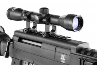 Photo CA38023-5 Carabine à air comprimé 7.5 à 24 J Black Ops sniper cal. 4,5 mm