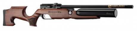 Photo CA6501-1 PCP air rifle Aselkon MX6 Regulator Jet Black <19J