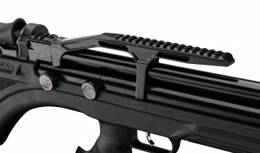 Photo CA6504-4 PCP air rifle Aselkon MX7 Regulator Jet Black Cal .22 <19J