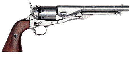 Denix decorative replica of Revolver 1860 ...
