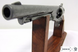 Photo CD1007G-02-Réplique décorative de Revolver 1860 guerre civile américaine