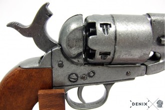 Photo CD1007G-06-Réplique décorative de Revolver 1860 guerre civile américaine
