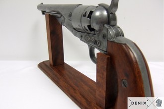 Photo CD1007G-07-Réplique décorative de Revolver 1860 guerre civile américaine