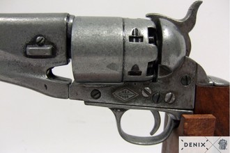 Photo CD1007G-08-Réplique décorative de Revolver 1860 guerre civile américaine