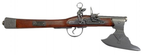 Denix decorative replica of a 17th century ax pistol