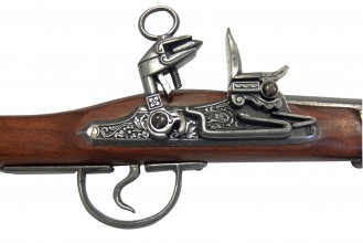 Photo CD1010-02 Denix decorative replica of a 17th century ax pistol