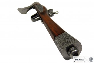 Photo CD1010-07 Denix decorative replica of a 17th century ax pistol