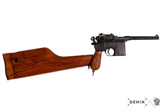 DENIX Réplique de pistolet Mauser C96 1896