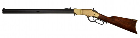 Photo CD1030L-09 Denix Decorative Replica of the 1866 American Lever Rifle