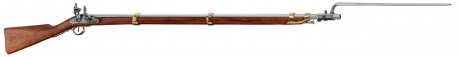 Photo CD1036-01 Decorative replica Denix of Napoleon 1806 Rifle with Bayonet