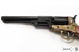 Photo CD1083L-06-Réplique décorative Denix de Revolver 1851 marine américaine