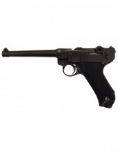 Photo CD1089 Pistolet Denix Luger P08 Parabellum crosse noir