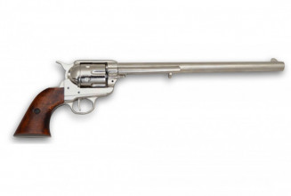 Denix Peacemaker 1873 Revolver Brown-Silver 46cm