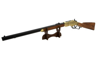 Photo CD5318-07.jpg DENIX Fusil Winchester 73 Or Éjectable