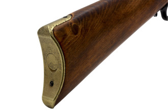 Photo CD5318-11.jpg DENIX Fusil Winchester 73 Or Éjectable
