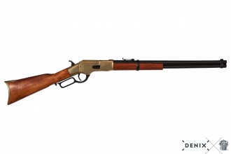 Photo CDP1140L Réplique factice carabine modèle Winchester USA 1866