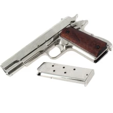 DENIX Replica 1911 .45 Chrome Pistol