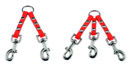 Double or triple coupler for dogs - Helen Baud
