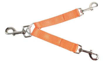 Neon Orange Nylon Coupler for Large Dogs