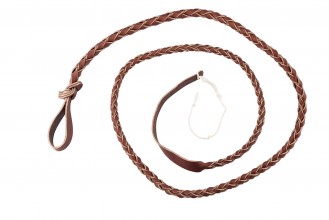 Photo CH5160L Luxury braided leather float for whip - Country