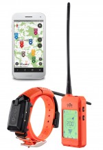 Photo CH963103-1 Collier GPS et de dressage pour chiens DogTrace X30T  orange fluo
