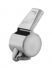 Photo COR162-03 Nickel-plated brass whistle with caster - Elless