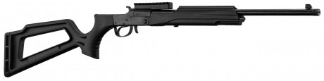 Photo CR300-01 Pedersoli Black Widow caliber 22 LR rifle