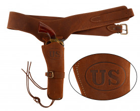 Union state belt - 110 cm - US marking + holster