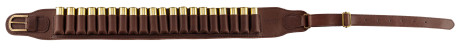 Cartouchière cuir gras à tubes pour cartouches ...
