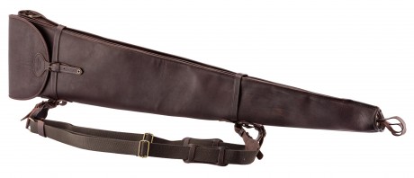 Photo CU1302-2 Brown vinyl sheath for rifle