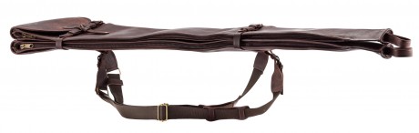 Photo CU1302-4 Brown vinyl sheath for rifle