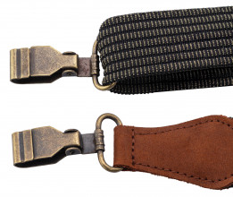 Photo CU1310-03.jpg Suspender Elastiss khaki - Country Saddlery