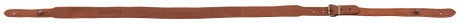 Bretelle fusil en croûte de cuir, boutons - ...