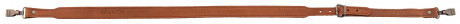 Bretelle fusil en croûte de cuir, mousquetons - ...