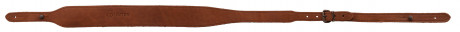 Bretelle carabine en croûte de cuir, boutons - ...