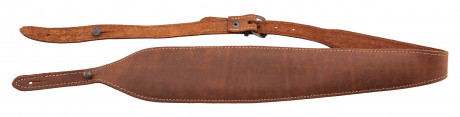 Photo CU1317-02.jpg Bretelle fusil large cobra anti dérapante et cuir