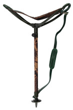Country Sellerie Telescopic Camo Walking Stick/Seat