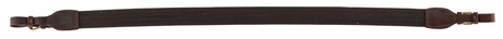 Non-slip canvas and leather rifle shoulder strap